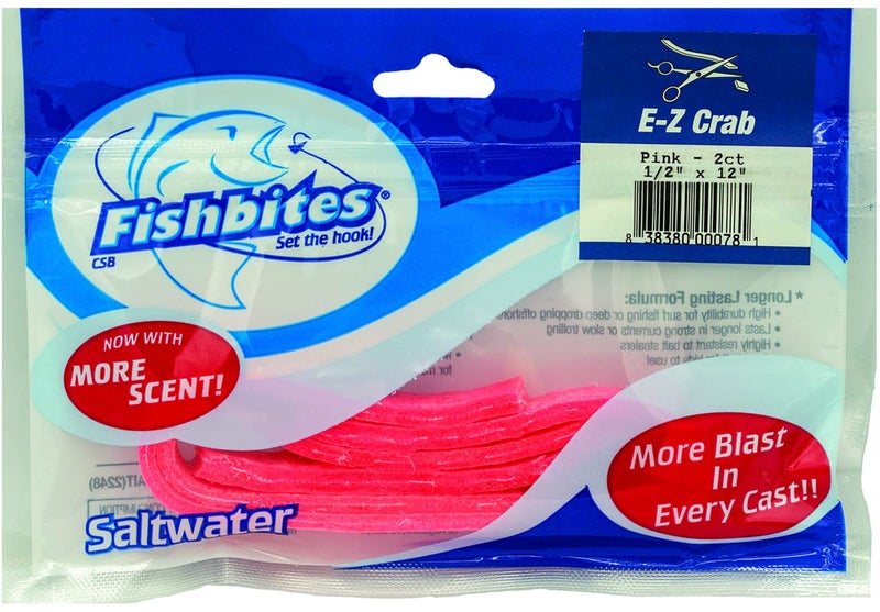 Fishbites E-Z Crab - Longer Lasting (Pink) - Image 2